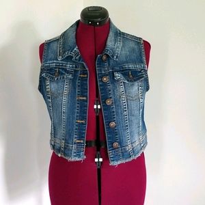 Denim vest